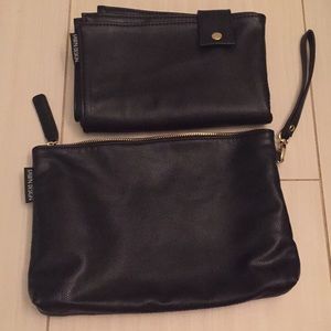 Fawn design diaper clutch and change pad